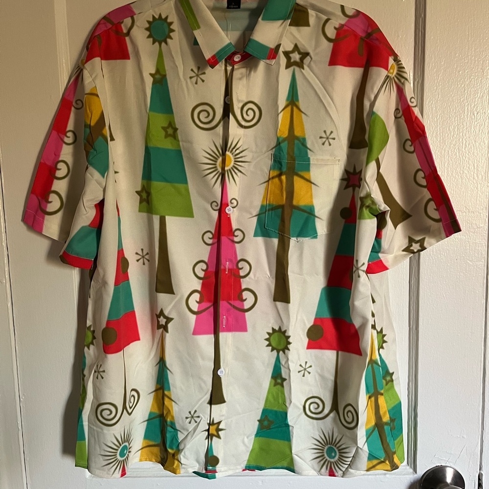Colorful Christmas Tree Shirt - Picture 5 of 5